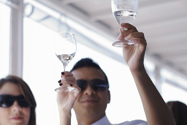 Mark Sebastian, flickr.com toast na weselu