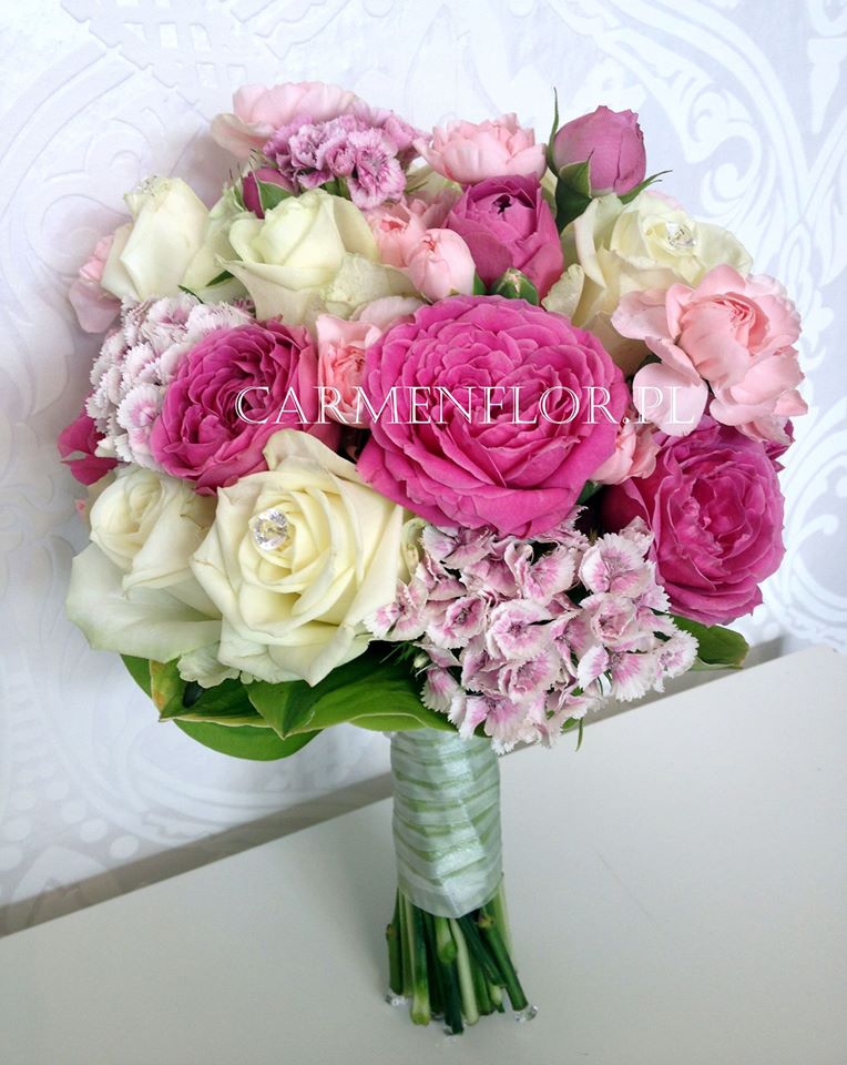 bukiet ślubny carmen flor