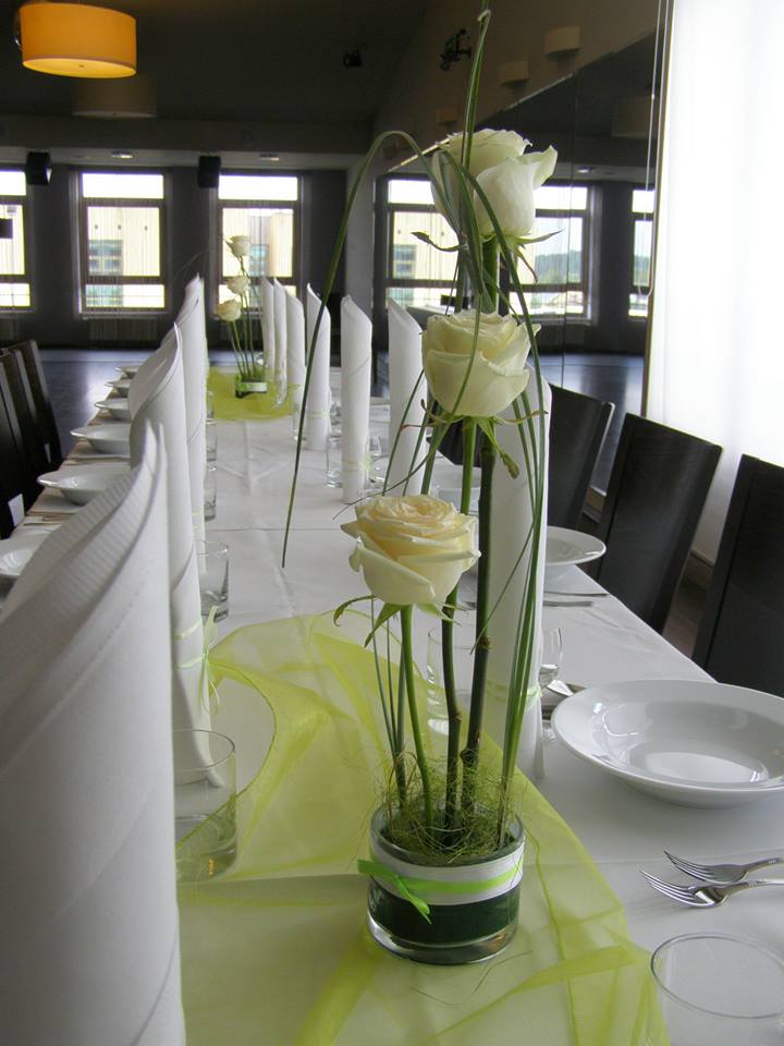 dekoracja sali weselnej topaz