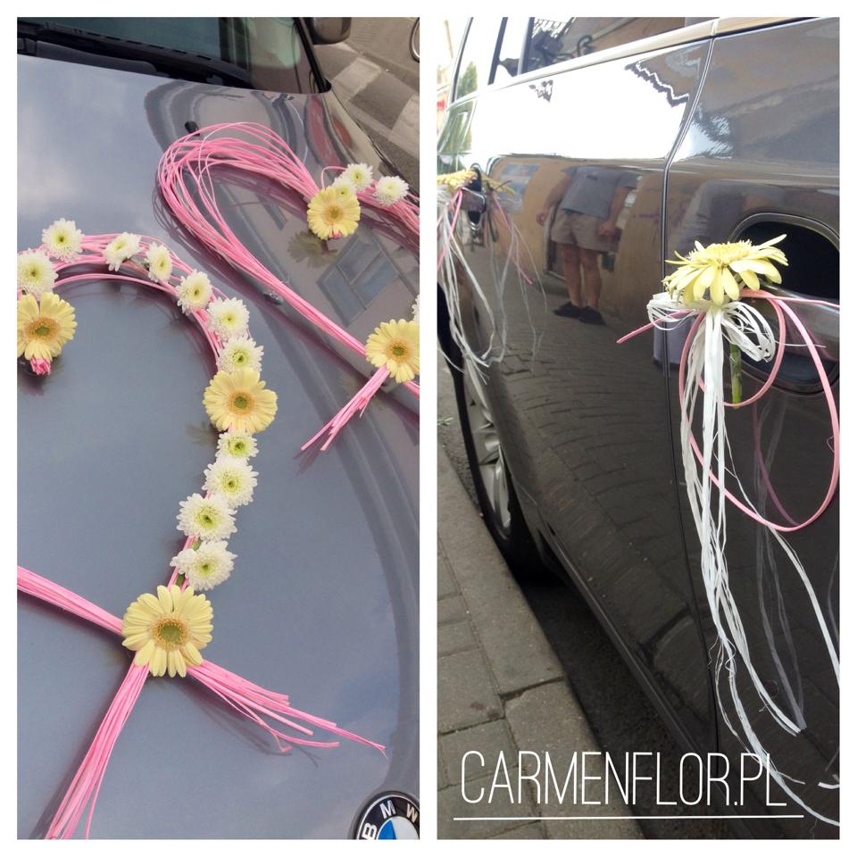 dekoracja samochodu carmen flor