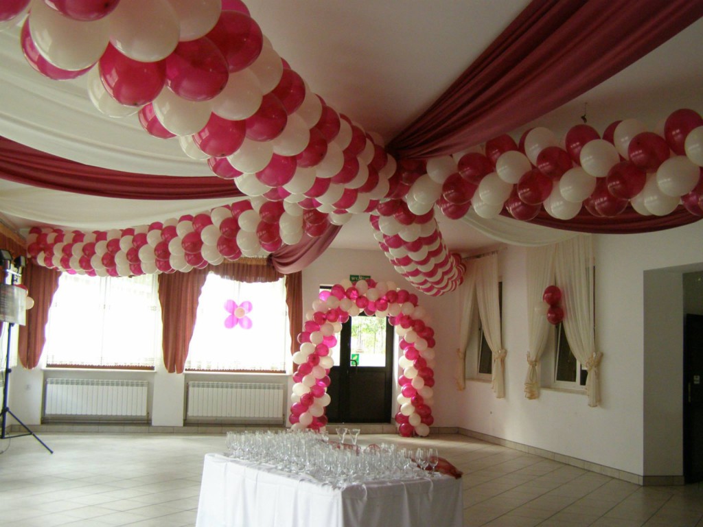 dekoracja sali weselnej topaz
