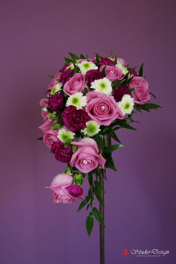 wiązanka ślubna studio design