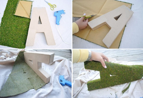 Inicjały Pary Młodej zrób to sam instrukcje