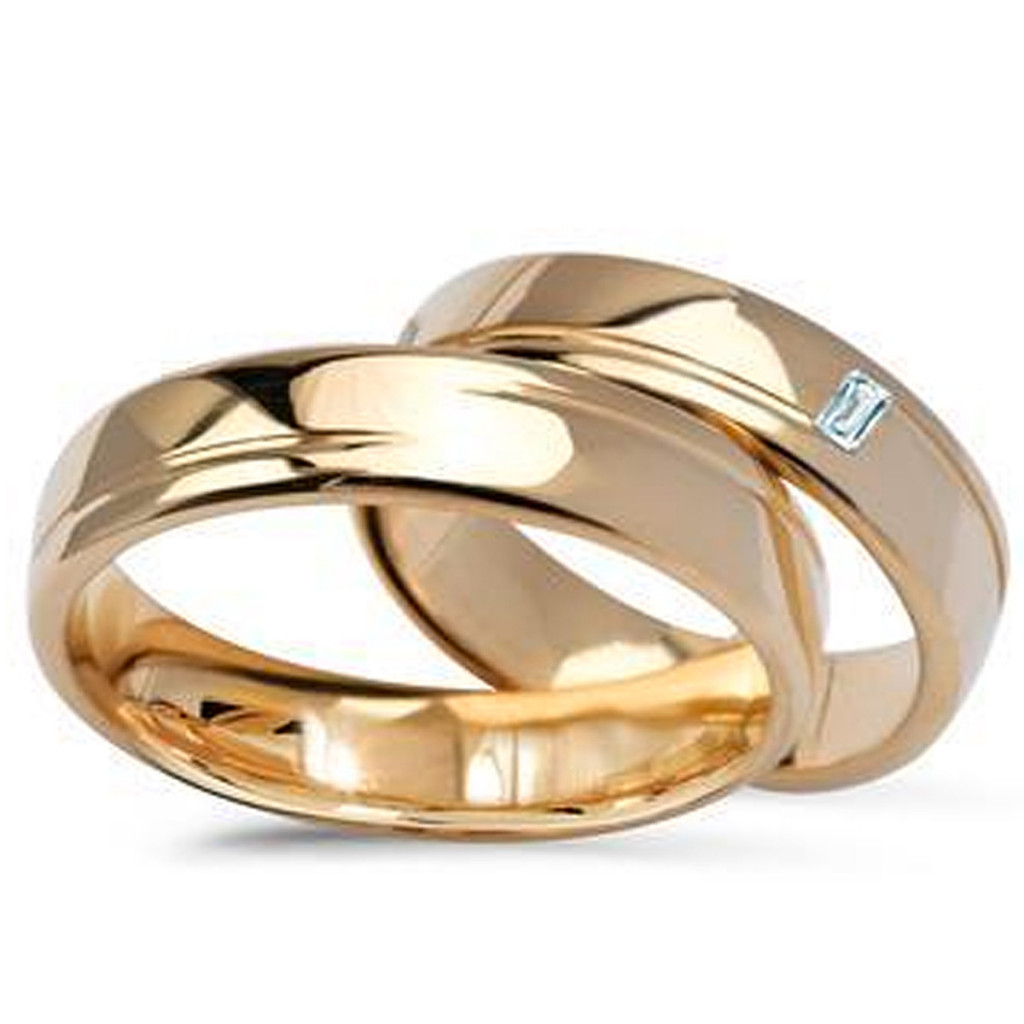 Złote obrączki szybki ślub