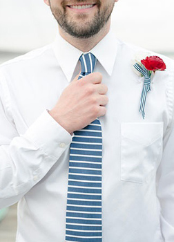 butoierki pana młodego