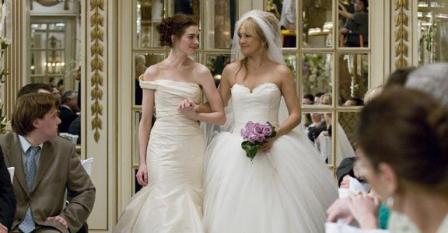 Suknie ślubne Kate Hudson i Anne Hathaway Ślubne wojny