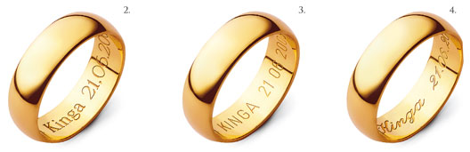 apart.pl obrączki ślubne z grawerem