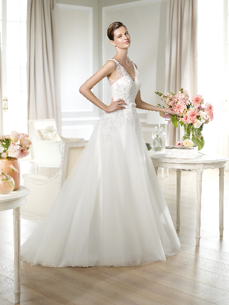 tiulowe suknie ślubne