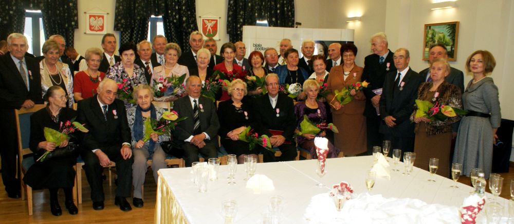 medale za długoletnie pożycie Biała Podlaska