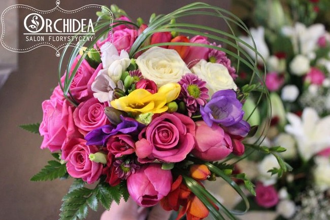 bukiet ślubny