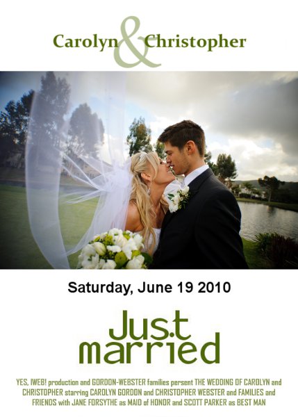 Plakat ślubny, www.hubpics.com