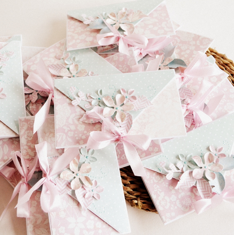 kwieciste zaproszenia ślubne