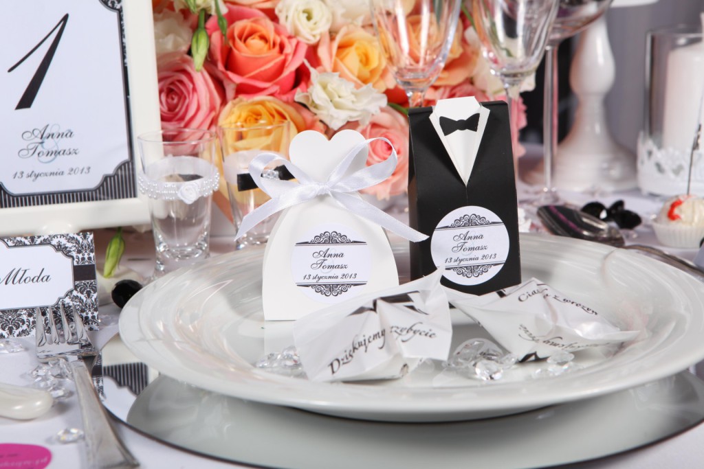 winietki dla gości weselnych ślubne zakupy