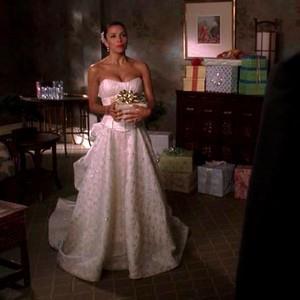 suknia ślubna Eva Longoria Gotowe na wszystko