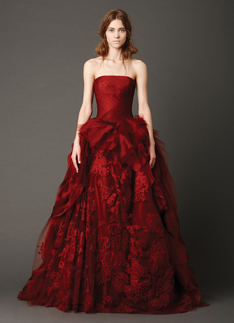 vera-wang-red-wedding-dress