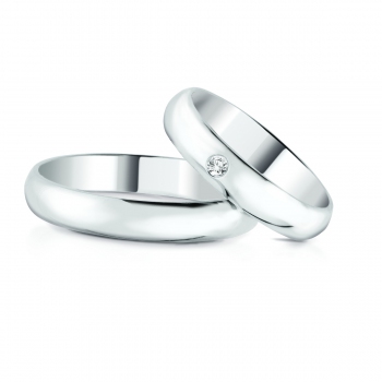 obrączki splendare z platyny Kruk